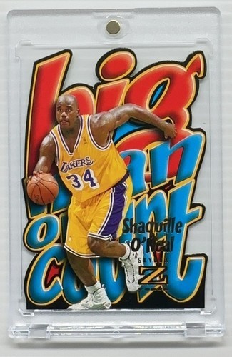 1996-97 Skybox Z-Force Shaquille O'Neal Big Man on Court Die Cut