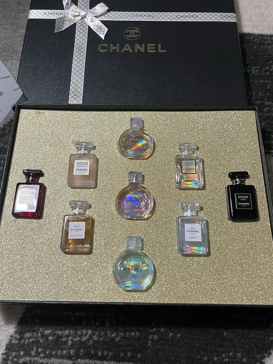CHANEL 香水セット N°5, COCO CHANEL Perfume Miniatures Gift Set No. 5, Coco, Chance Boxed