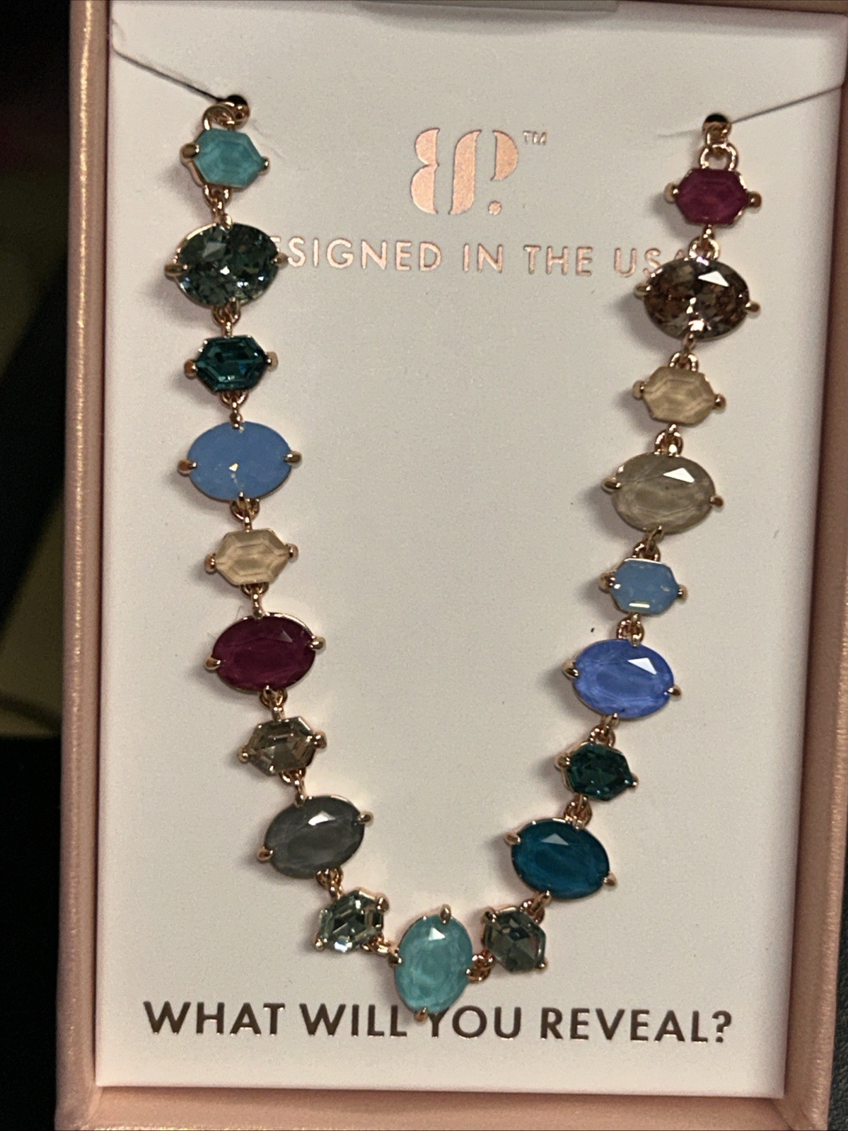 Bomb Party Jewel Candy Bracelet Caramelized Couture Harvest Luxe On Rose Gold