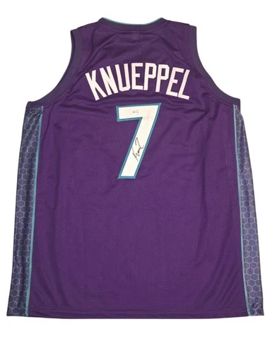 Kon Knueppel Signed Hornets NBA Custom Jersey 5 Star Certification