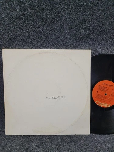 Vintage Beatles The Beatles White Album 2xLP SWBO-101 Capitol Rock LP Stereo