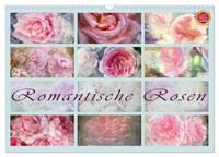 "Calendar 2027 · US Version · Romantic Roses (Wall Calendar 2027 17\" × 12\" Landsc"