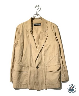 ISSEY MIYAKE MEN 2B コットンテーラードジャケット サイズS ISSEY MIYAKE MEN 2B Tailored Jacket Size: 1 Beige Men ME03FD044 | eBay
