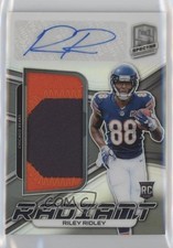 2019 Panini Spectra Radiant Rookie Signatures /199 Riley Ridley Patch Auto he0