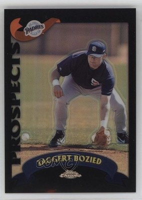 2002 Chrome Traded & Rookies Black Refractor 83/100 Tagg Bozied Taggert RC 1n1p