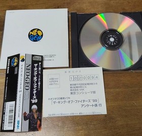 The King of Fighters '99 Neo Geo CD Used; Retro Fighting Game