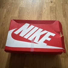 Empty Nike Trainer Shoe Box Red and white size UK 12 dims 345x230x120