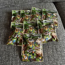 Minecraft Myworlds Mini Figures Blind Bags Set Of 8
