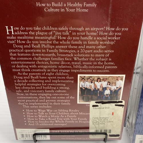 Family Strategies & Advanced Family Strategies Doug Beall Phillips CDs Sealed! - Picture 5 of 6