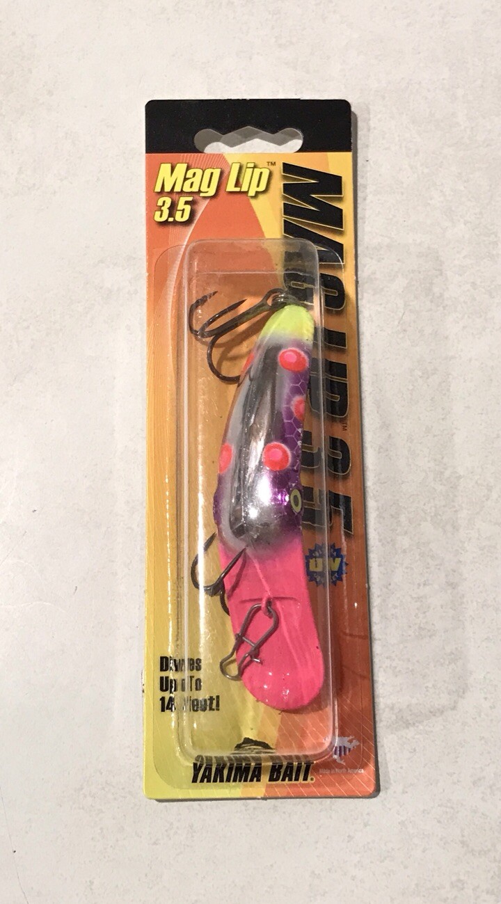 MAG LIP 3.5 HOT GIRL SUMMER Plug Salmon Fish Y-code Y123 Yakima Bait NEW RARE