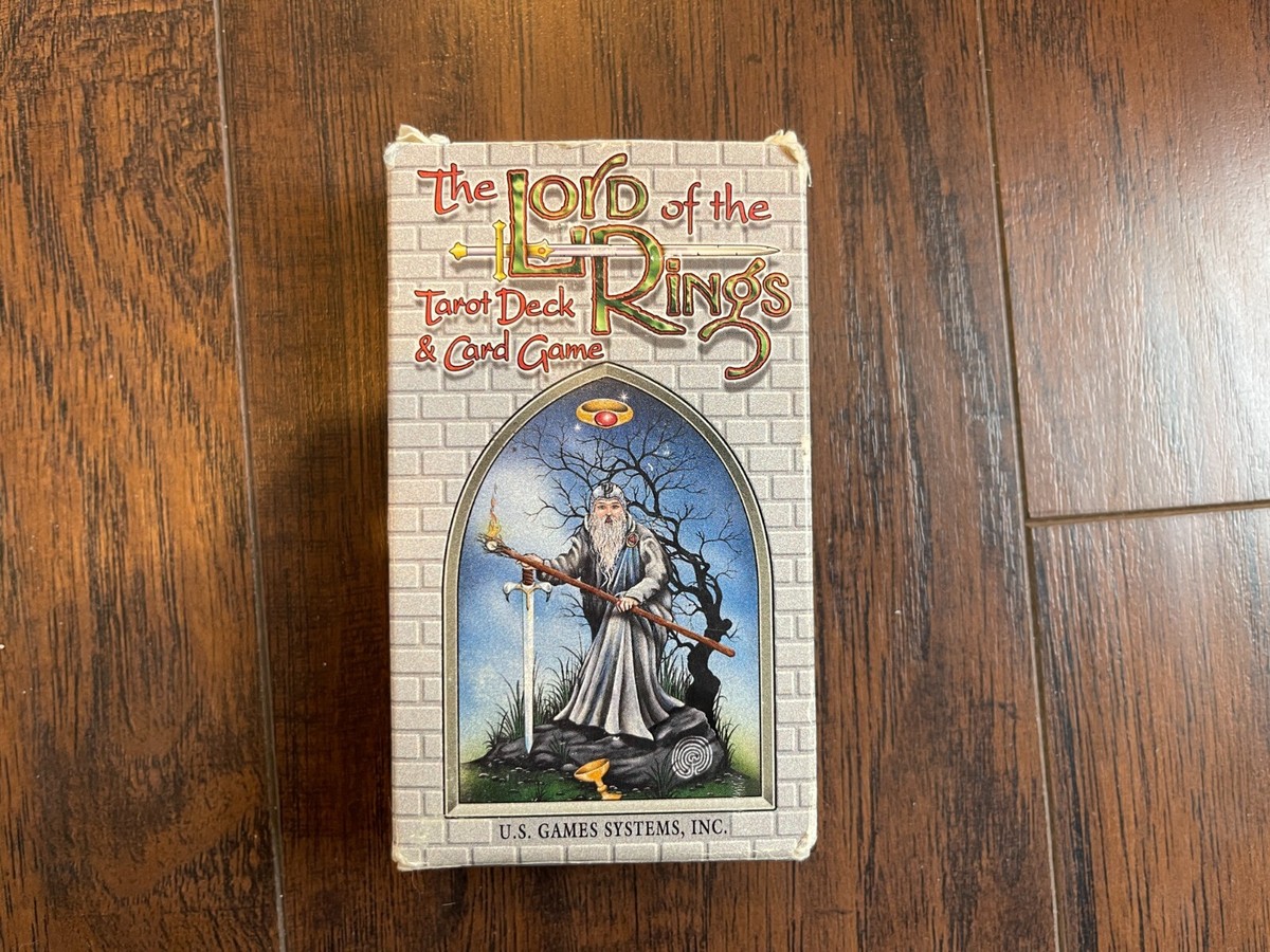 THE LORD OF THE RINGS Tarot Deck & Card Game 1996 | eBay