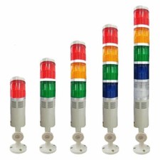 CBLSF Industrial Signal Tower Flash LED Light with Buzzer Alarm Warning Lamp CNC