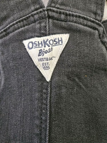 oshkosh b'gosh Vestback Youth Size 8 Girls Denim Bib Skirt Romper NWT - Picture 3 of 6