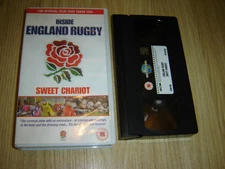 Inside England Rugby - Sweet Chariot VHS Video Tape - Rare