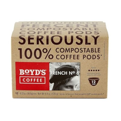 Boyd's French Coffee–Dark Roast– 100% Arabica Single