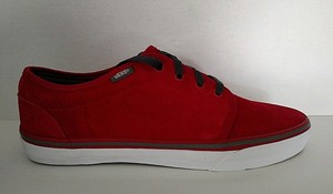 vans vulcanized red