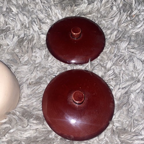 Pair Vintage Solana Ware Oven Ware Casserole Handled Bowls - Picture 10 of 10