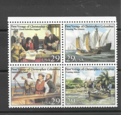 1992 quartina First Voyage of Christopher Columbus
