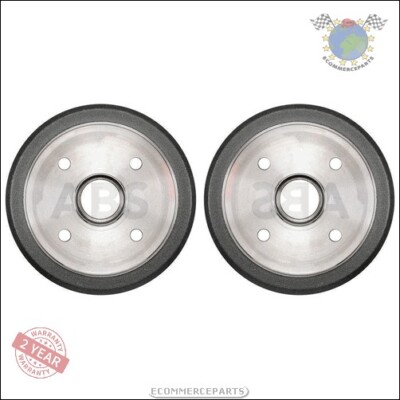 2X Bremstrommel Abs Hinterachse Für Suzuki Wagon D #Bfd2
