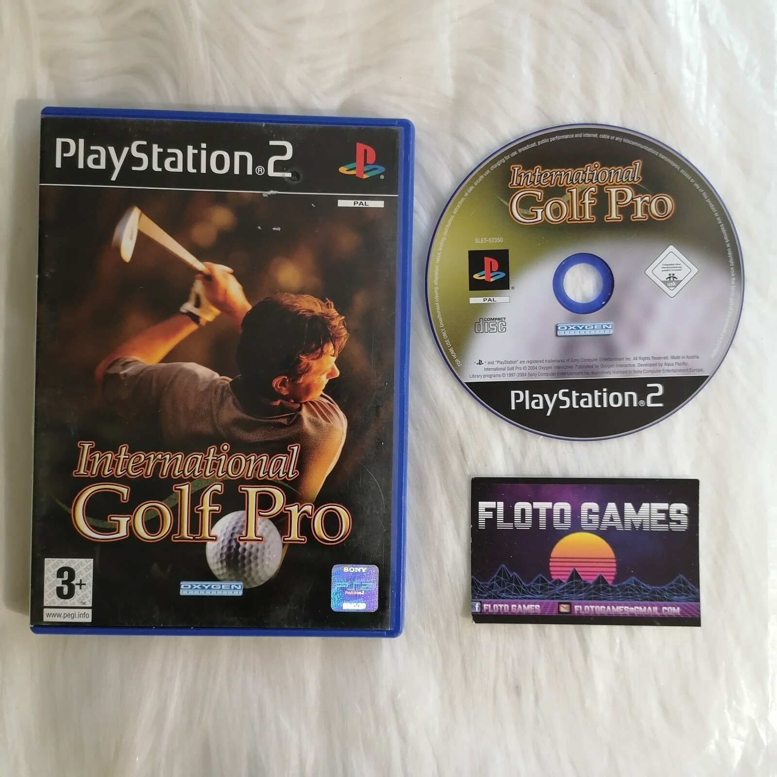 Jeu International Golf Pro pour PS2 PAL FR en Boite - Floto Games