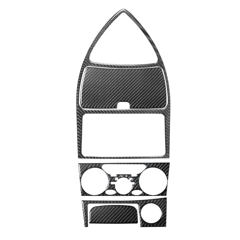 5X Carbon Fiber Interior Center Console Trim Cover For Toyota Celica 2002-2005 - Imagen 4 de 4