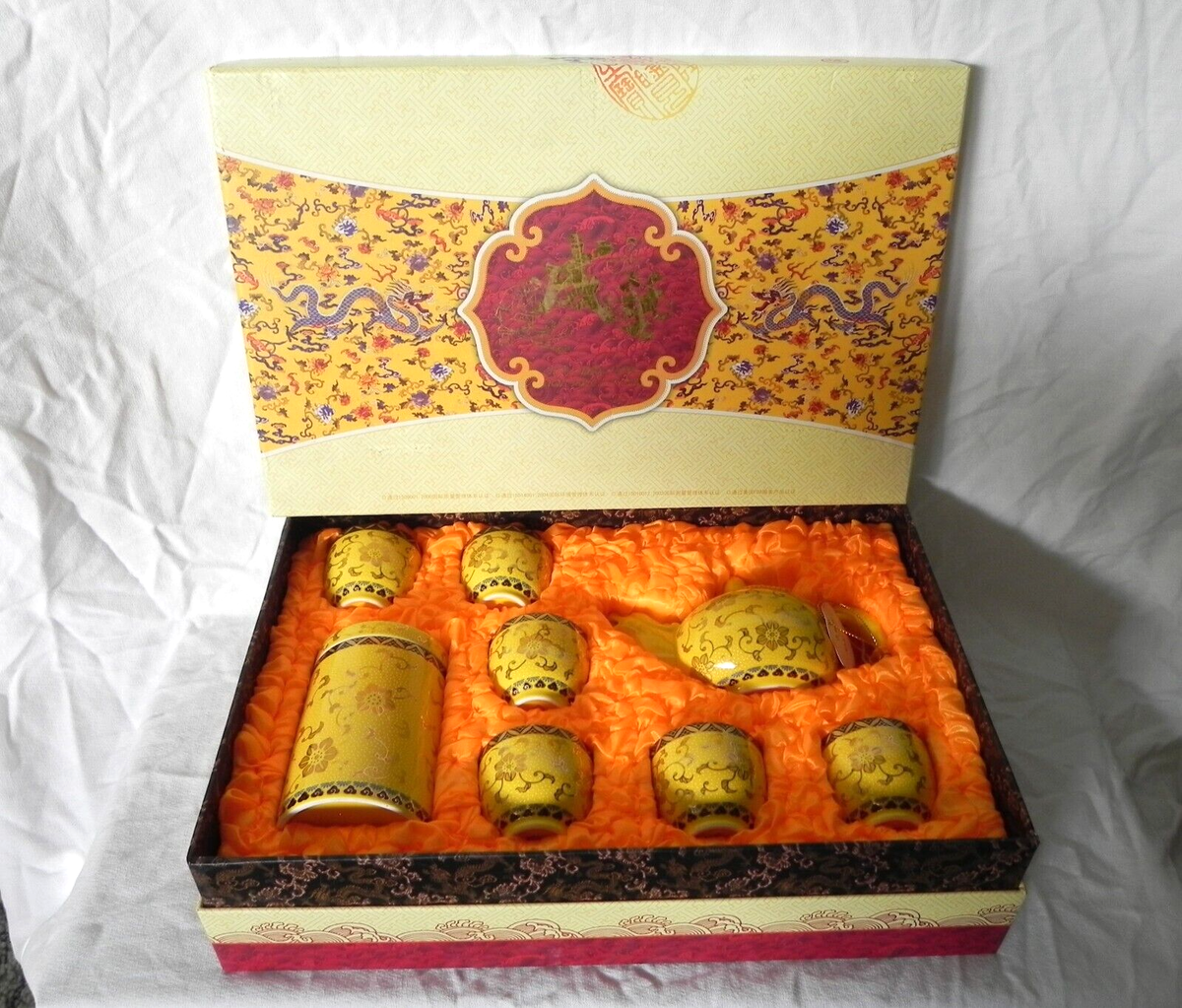 Chengyi Ceramic ART MAKE TASTE 8 Piece Tea Set NEW IN BOX 1997 | eBay