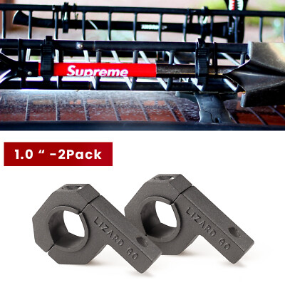 1'' Off-Road Roof Rack Roll Cage Clamp Light Bar Mount for Motor Bike Handlebar