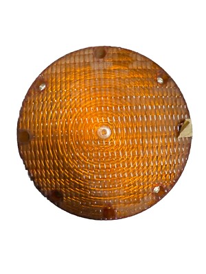 Baader Brown 5000R 5000A SAE S 75 bus Amber signal lens 7'' diameter 19JS0157-C16