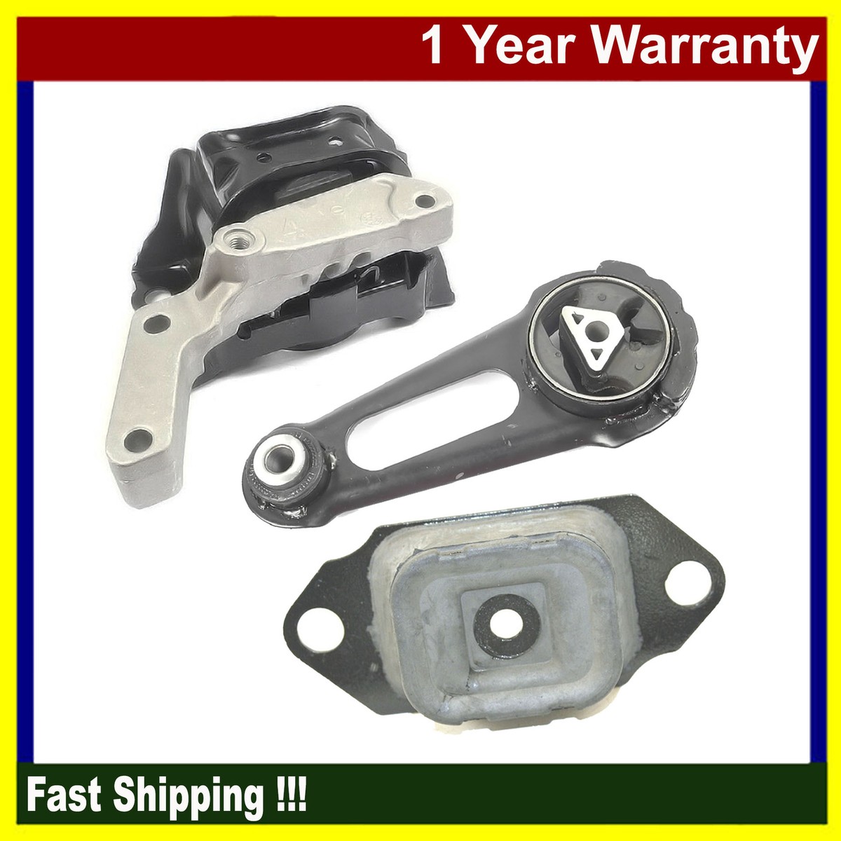 Engine Motor & Transmission Mount For Nissan March, Versa 12-19