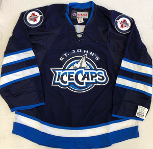 blue caps jersey