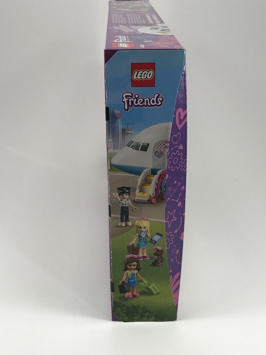 LEGO Friends Heartlake City Airplane 41429, incluye Friends Stephanie y  Olivia, y muchos accesorios divertidos para avión para despertar tiempos de