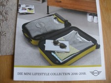 Mini Prospekt Die Mini Lifestyle Collection  Stand 2016-2018 neu