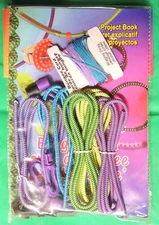 Bungee Cord Kit with Craft Project Book Pepperell Braiding Company 5 Colors New