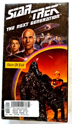 Star Trek, The Next Generation & Skin of Evil Episode 22  1988 Paramount NEW VHS