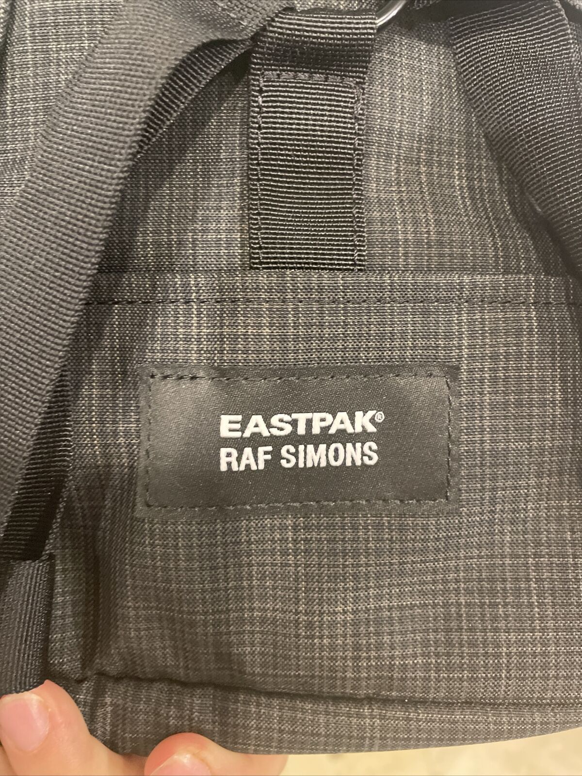 RAF SIMONS X EASTPAK RS Pak'R XS Grey Backpack - Wrong Weather