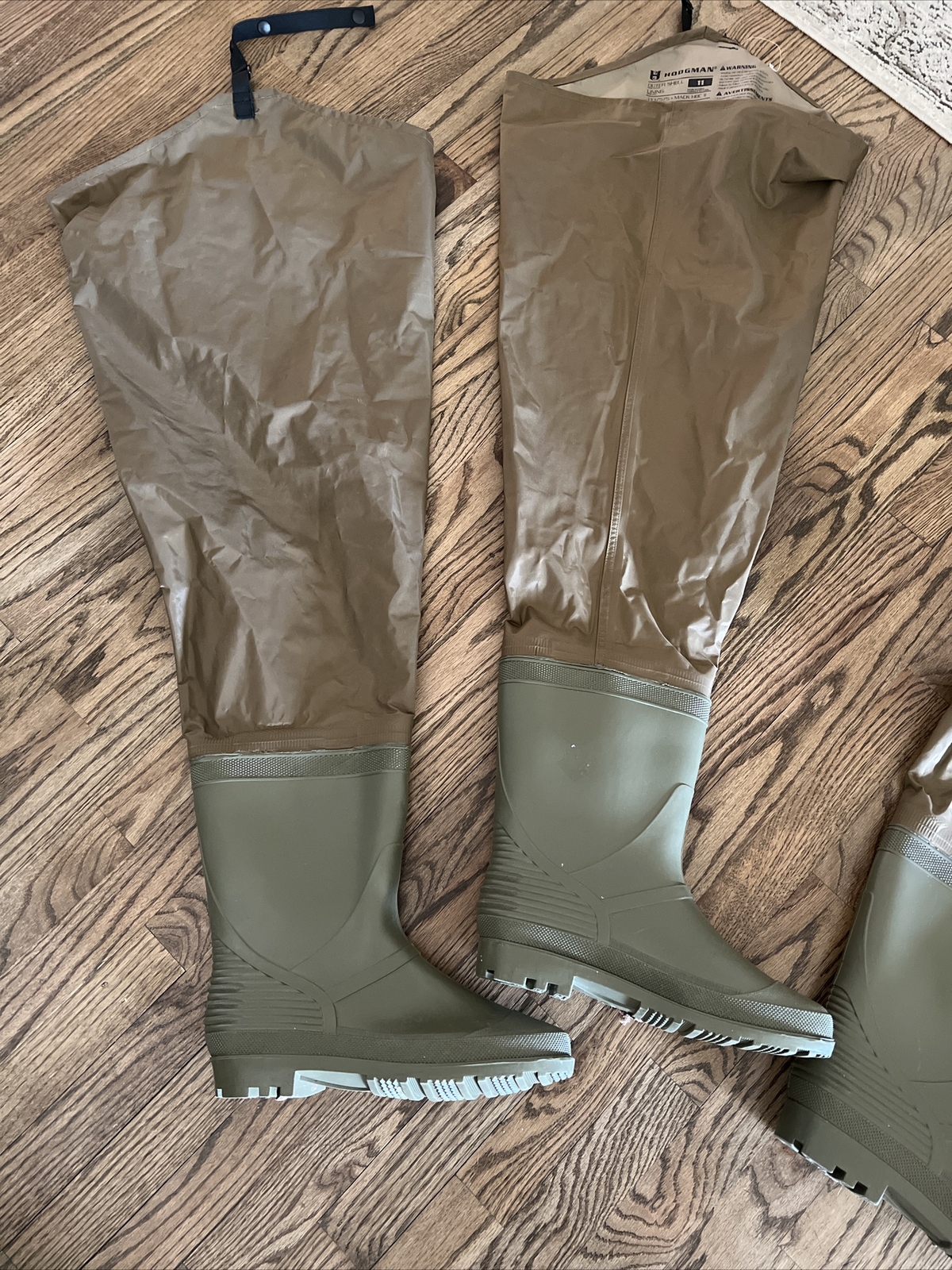 Hodgman Wader Boots Size 11 Army Green 