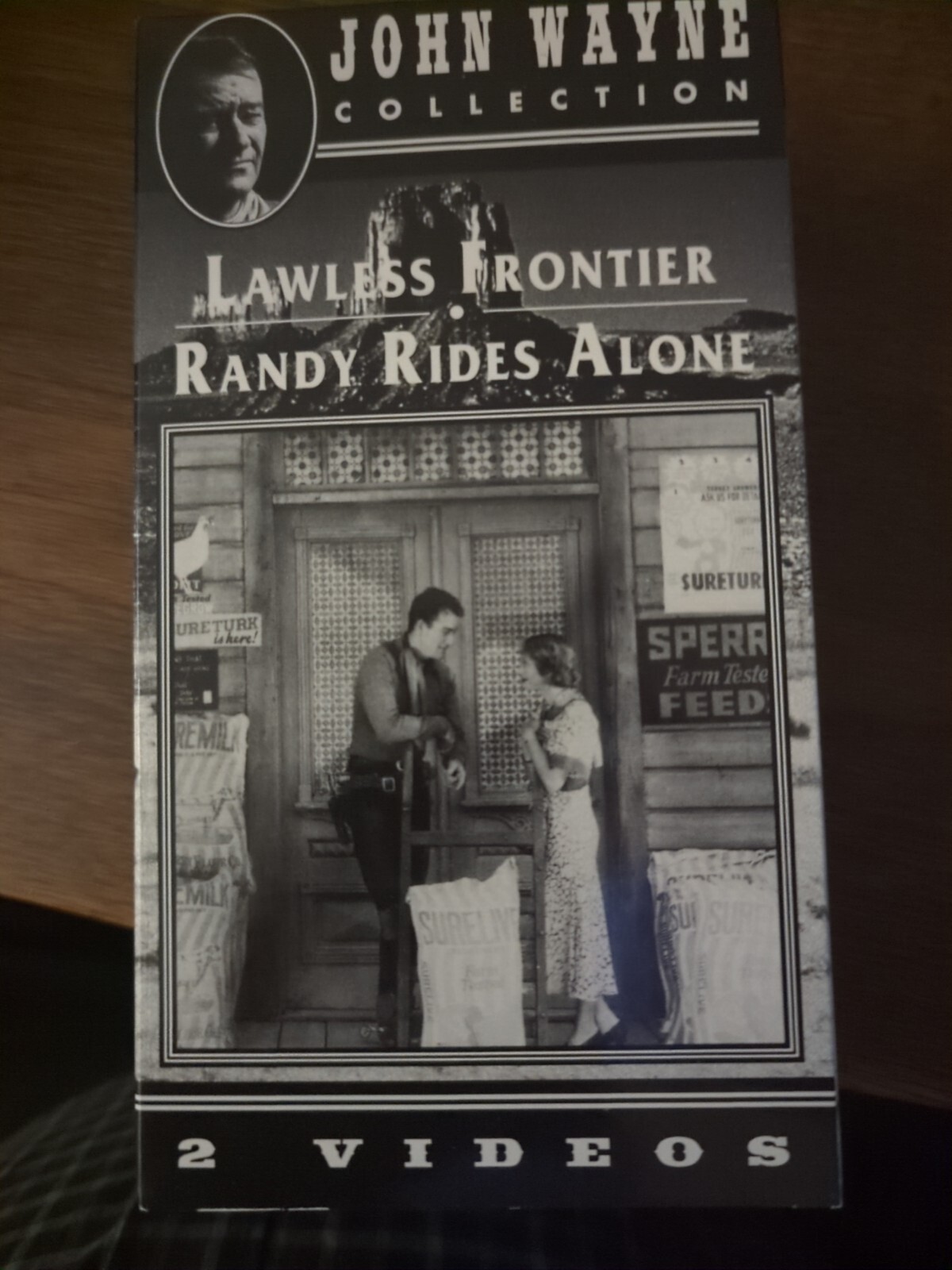 Randy Roper Rides John Wayne Collection - Vol. 4: Lawless Frontier/Randy Rides Alone (VHS ...