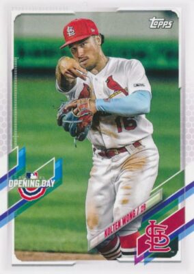 2021 Topps Opening Day #86 KOLTEN WONG - St. Louis Cardinals