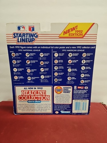 1991 Kenner Starting Lineup Brian McRae Kansas City Royals Action Figure... - Picture 7 of 10