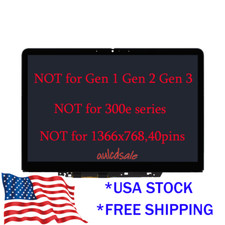 WUXGA For Lenovo 500e Yoga Chromebook Gen 4 82W4 82W5 LCD Touchscreen Digitizer