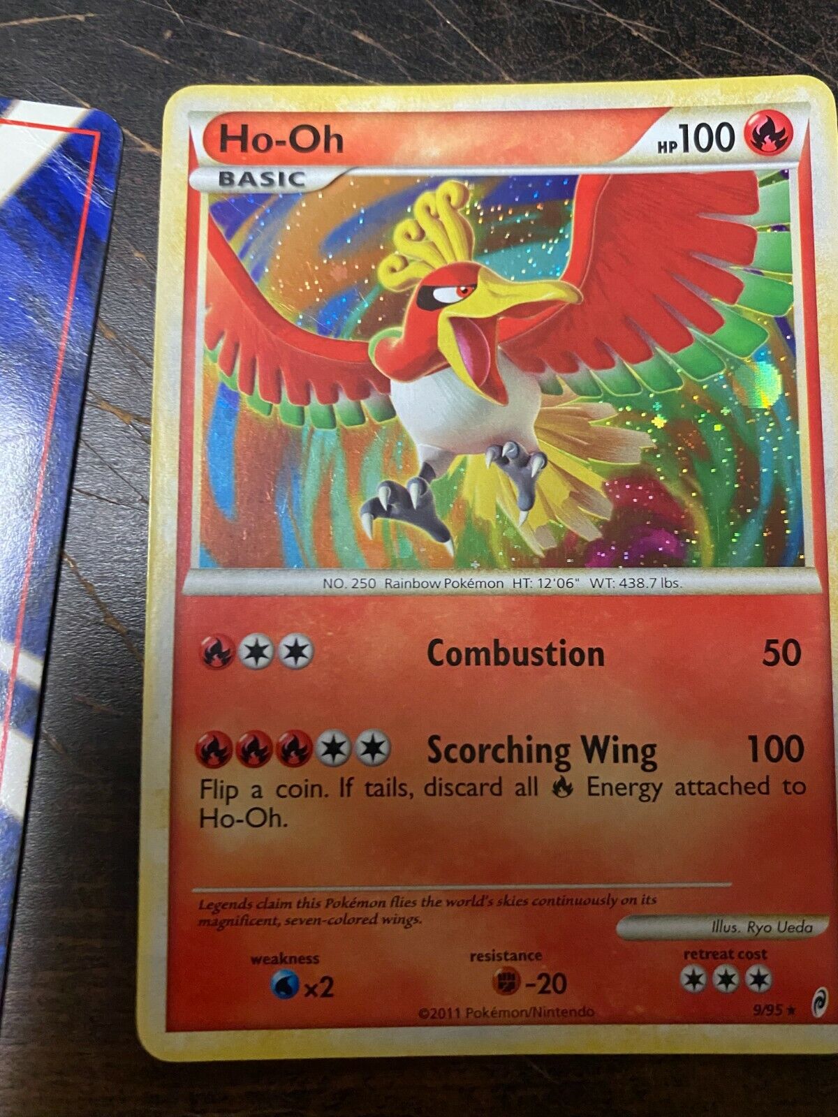 Pokemon Ho-Oh 9/95 Call of Legends HOLO