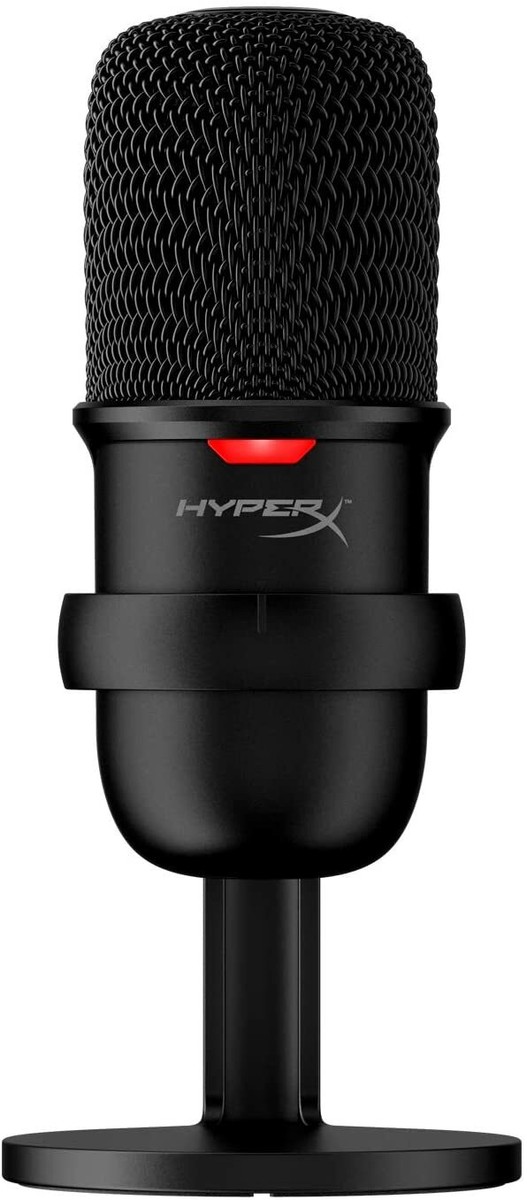 HyperX SoloCast – USB Condenser Gaming Microphone, for PC