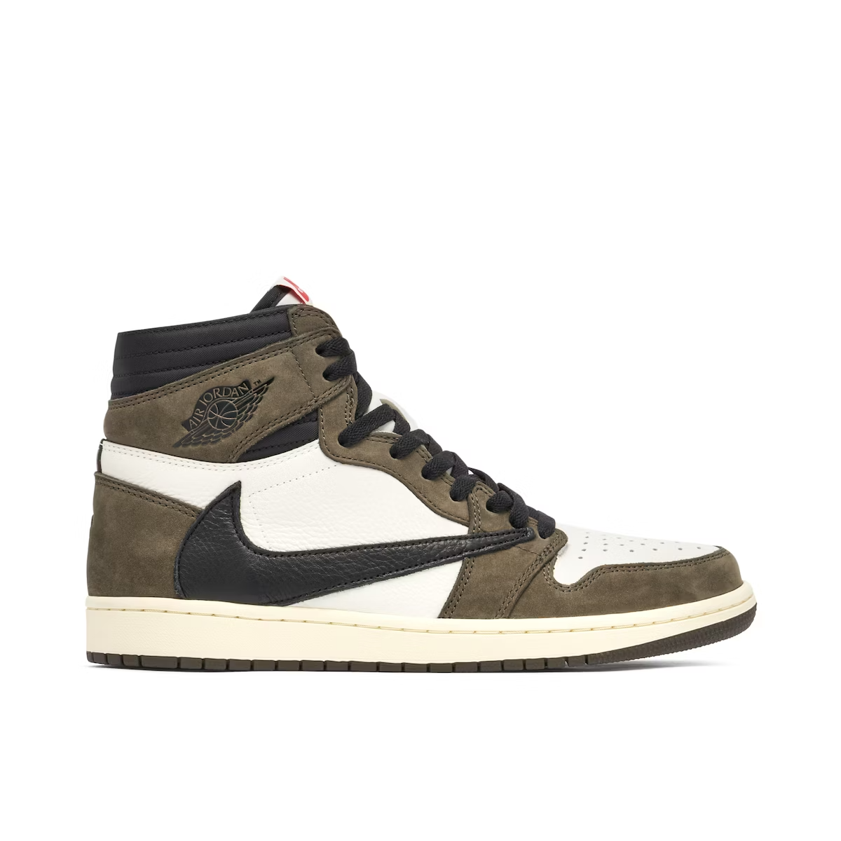 Nike Air Jordan 1 Retro High OG x Travis Scott Sail Mocha Size US