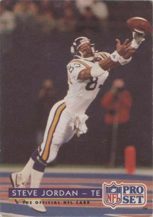 1992 Pro Set Steve Jordan #238 - 1 of 2