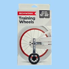 NEW Schwinn Bicycle Bike Training Wheels Adjustable Fits Kids Bike Sizes 12"-20"