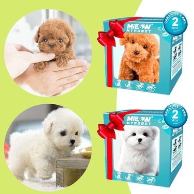 Realistic Robot Puppy: Milow, Plush Interactive Toys For Children New In Box