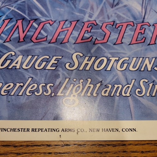Vintage Great Sporting Posters Of The Golden Age Winchester 20 Gauge ShotGuns - Picture 4 of 6