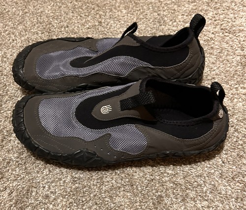 Teva Damen Größe 10 grau blau Slipper sportliche Proton Hydro Spinne Schuhe
