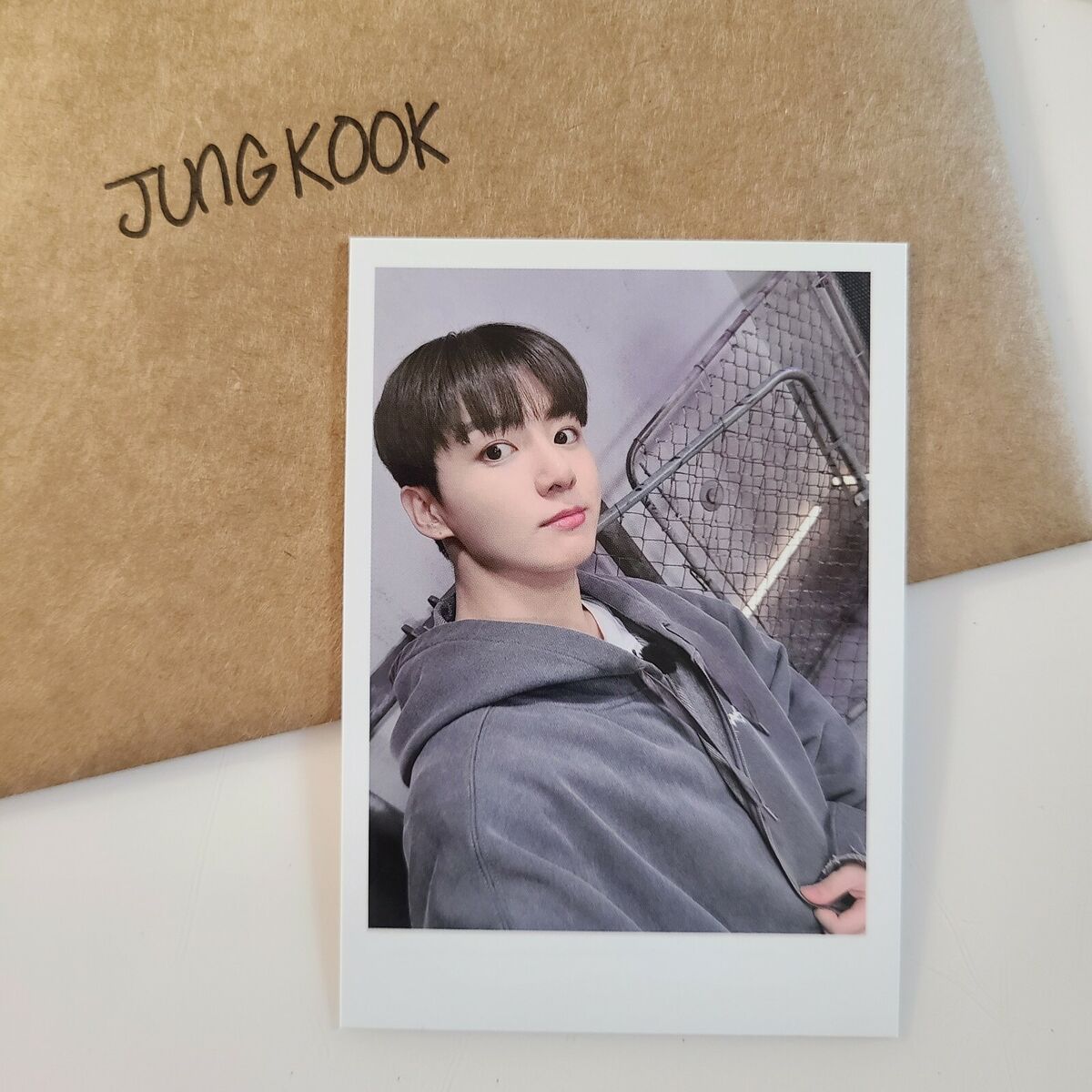 BTS JUNGKOOK ARTIST MADE COLLECTION BY BTS ARMYST Hoody Photo Card & Making  Log