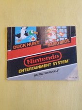Super Mario Bros. / Duck Hunt Nintendo NES Manual Only  Instruction Booklet